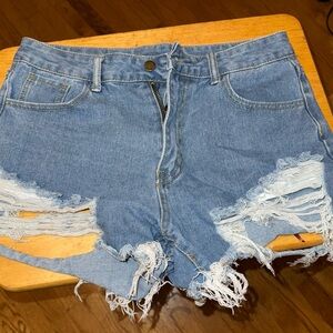 Jean shorts